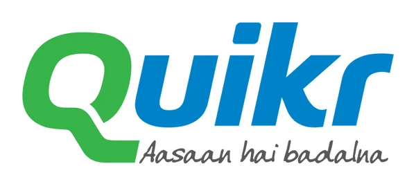 Quikr logo sticker