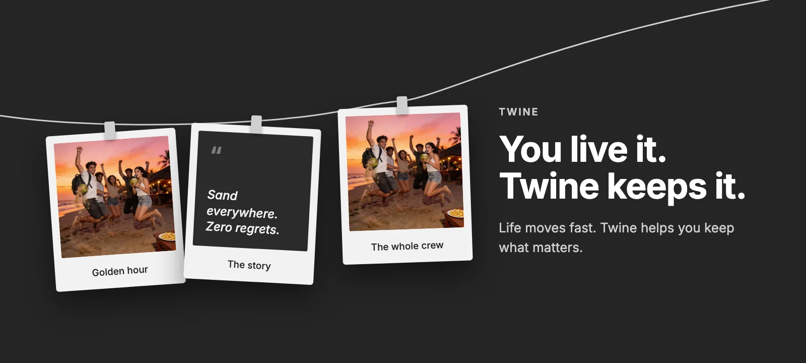 Twine cover